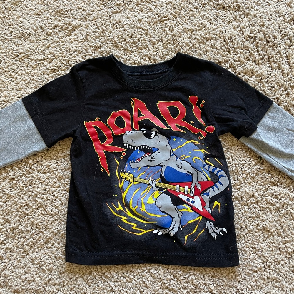 Garanimals Long-Sleeved Dinosaur Shirt